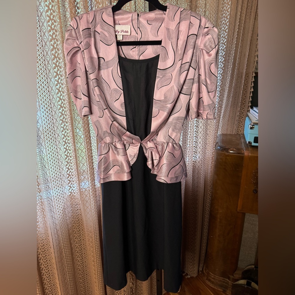 VTG Peplum Style Dress
